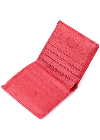 Яркий женский кошелек из натуральной кожи 19465 Красный st leather (277980559)