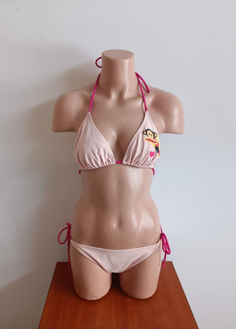 Світло-рожевий літній купальник роздільний Paul Frank