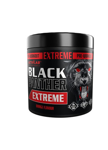 Предтренировочный комплекс Black Panther Extreme 300 g (Orange) ActivLab (258482500)