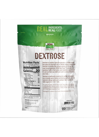 Dextrose - 907g Now Foods (269461848)