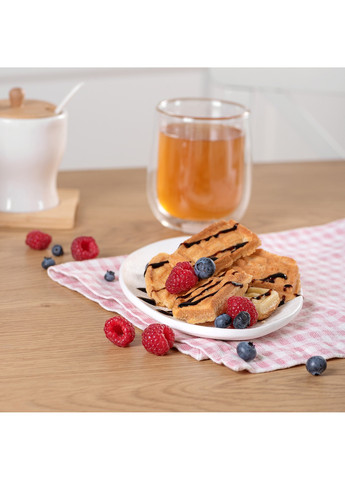 Форма для выпечки толстых бельгийских венских вафлей (вафельница) Ласунка (259294396)