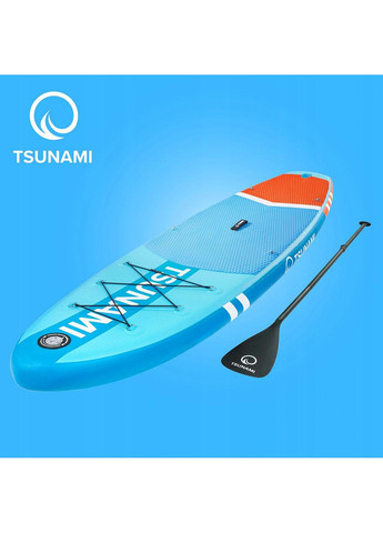 Надувная SUP доска TSUNAMI 320 см с веслом Lagoon T02 No Brand (261241674)