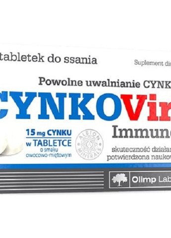 Olimp Nutrition Cynkovir Immuno 30 Tabs Olimp Sport Nutrition (256720737)