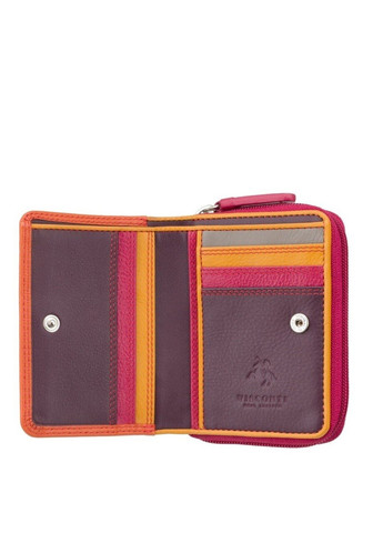 Шкіряний гаманець RB53 Hawaii з RFID (Orange Multi) Visconti (261853526)
