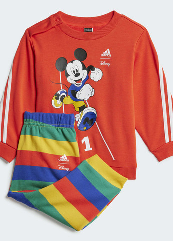 Комплект: свитшот и брюки x Disney Mickey Mouse adidas (260648233)