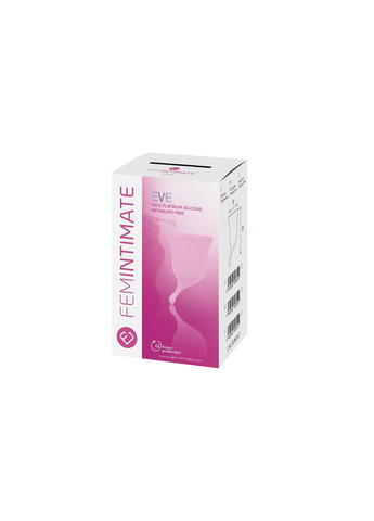 Менструальна чаша Femintimate Eve Cup New розмір L, об’єм — 50 мл, ергономічний дизайн ADDICTION (258261717)