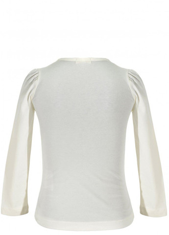 Біла футболки батник дівчинка (w019-6) Lemanta