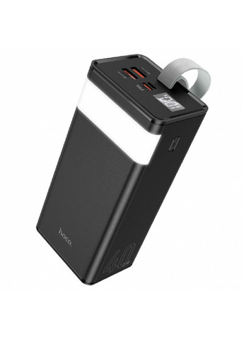 Power Bank универсальное зарядное устройство батарея внешний аккумулятор с фонариком 40000mAh (475038-Prob) Черный (павербанк) Unbranded