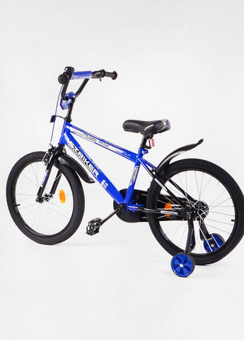 Детский двухколесный велосипед 20" дюймов цвет синий ЦБ-00213420 Corso (259422418)