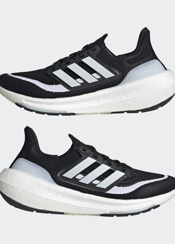 Чорні всесезонні кросівки ultraboost light adidas