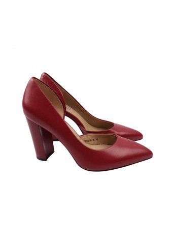 Туфли женские красные натуральная кожа Anemone