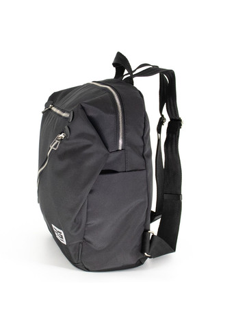 Жіночий міський стильний рюкзак чорного кольору для роботи прогулянок та подорожей місткий No Brand (258591343)