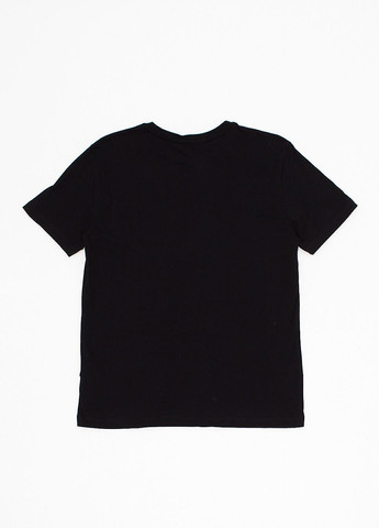 Чорна футболка,чорний з принтом,cool club Trendyol