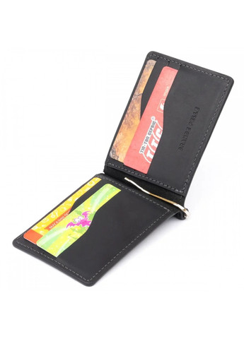 Кожаный зажим для купюр 11294 Черный Grande Pelle (269994221)