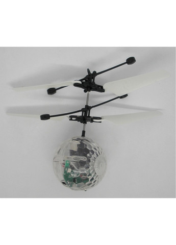 Куля сенсорна з підсвіткою літаючий м'ячик вертоліт керування рукою з USB-кабелем Flying Ball No Brand (259906552)