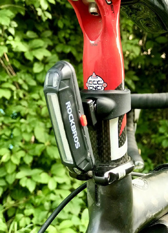 Фара фонарь велосипедный задний велофара велогабарит аккумуляторный с USB зарядкой (474824-Prob) Черный Unbranded (259921024)