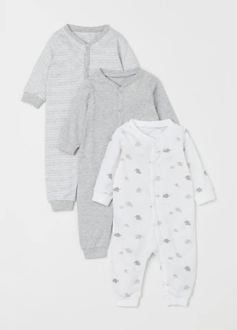 Чоловічок,сірий-білий в візерунки, H&M (262520880)