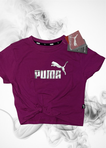 Малиновая футболка Puma