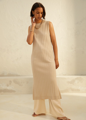 Бежевое сукня літо,бежевий, H&M