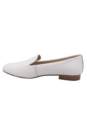 Туфлі жіночі з натуральної шкіри, на низькому ходу, колір білий, Grossi 223-21dtc (257437900)