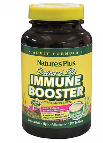 Nature's Plus Source of Life Immune Booster 90 Tabs Natures Plus (256719628)