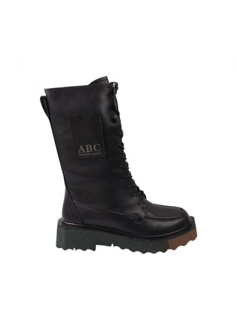 ботинки женские черные натуральная кожа Oeego