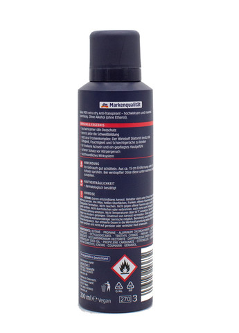 Дезодорант-антиперспирант MEN Extra Dry 200 мл Balea (259518278)