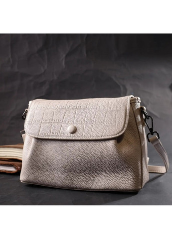 Молодіжна жіноча шкіряна сумка через плече 22331 Vintage (276705706)