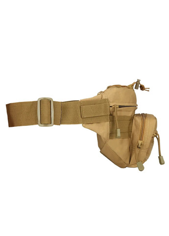Тактична сумка на пояс чоловіча поясна з липучкою для риболовлі туризму універсальний розмір (474176-Prob) Пісок Unbranded (257559631)