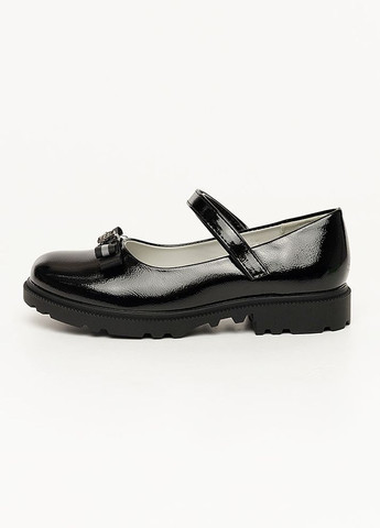 Черные туфли для девочки цвет черный цб-00221567 Мышонок