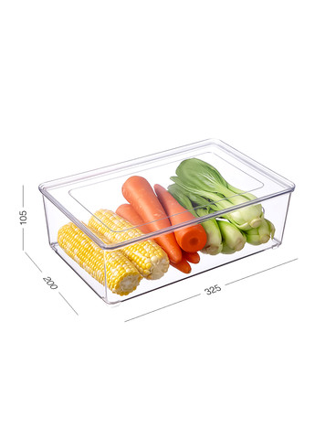Контейнер для хранения в холодильник, 32,5х20х10,5 см MVM (264827198)