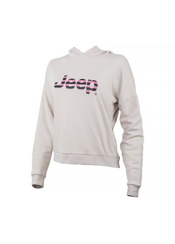 Толстовка HOODED CROPPED SWEATSHIRT Striped Print Jeep (278000081)