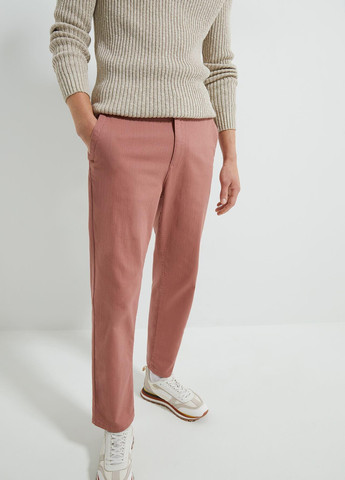 Темно-розовые брюки Zara
