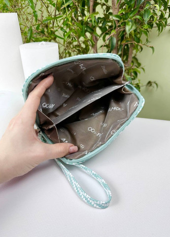 Жіночий подарунковий набір шкіряні косметичка та ключниця VI&VA (269462677)