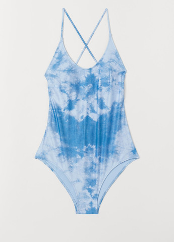 Блакитний літній купальник H&M