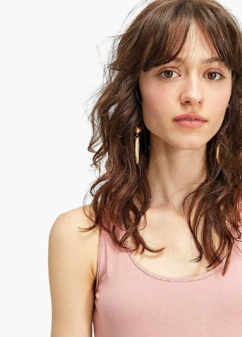 Майка,рожевий, Stradivarius — 259467996