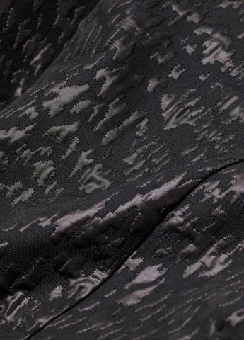 Чёрная блуза демісезон,чорний в візерунки, H&M