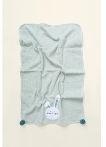 Irya полотенце детское - bunny mint 50*75 ментоловый орнамент мятный производство - Турция