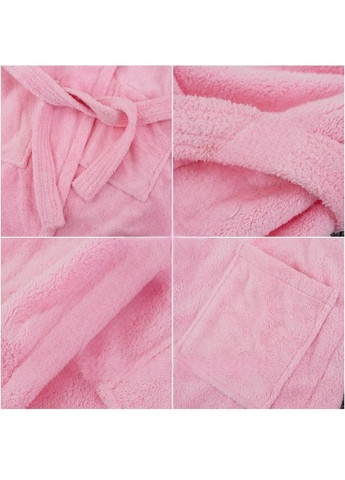 Детский банный халат для детей девочек мальчиков 2-4 года универсальный размер микрофибра (475126-Prob) Единорог розовый Unbranded (262290843)