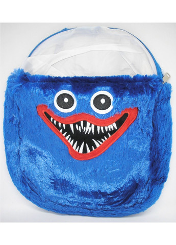 Рюкзак детский портфель одно отделение мягкий Хаги Ваги Киси Миси Poppy Playtime синий No Brand (260623736)