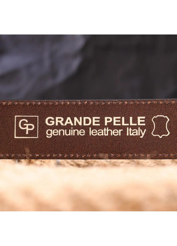 Мужской кожаный ремень 21462 Grande Pelle (262523143)