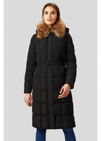 Черная зимняя зимнее пальто w18-11035-200 Finn Flare