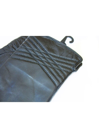 7,5 - Зимові жіночі чорні рукавички з натуральної шкіри BR-S (261486818)