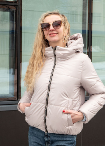 Молочная демисезонная модные женские куртки осенние от производителя SK