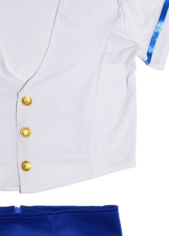 Белый демисезонный сексуальный соблазнительный эротический игровой костюм стюардесса – эротическое бельё Langsha