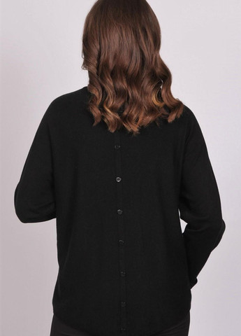 Чёрная блузка женский черный ангора 98038 Актуаль