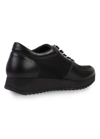 Черные демисезонные кроссовки женские бренда 8200368_(2) ModaMilano