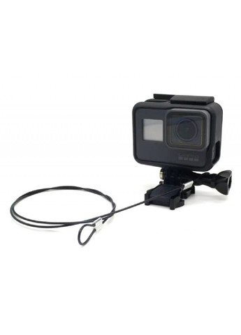Стальной страховочный тросик держатель крепление в пластиковой оплетке для экшн камеры GoPro 60 см (474848-Prob) Unbranded (260006539)
