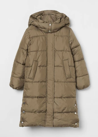 Оливкова куртка зима,оливковий, H&M