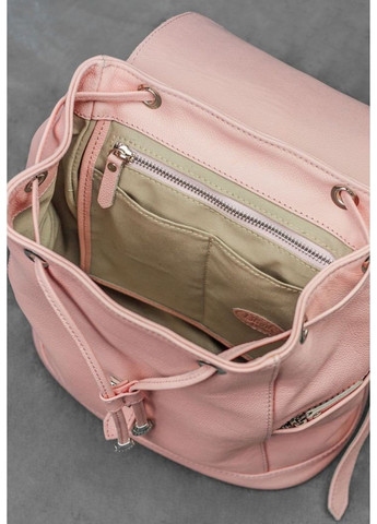 Женский кожаный розовый рюкзак «Олсен барби» bn-bag-13-barbi BlankNote (263519136)